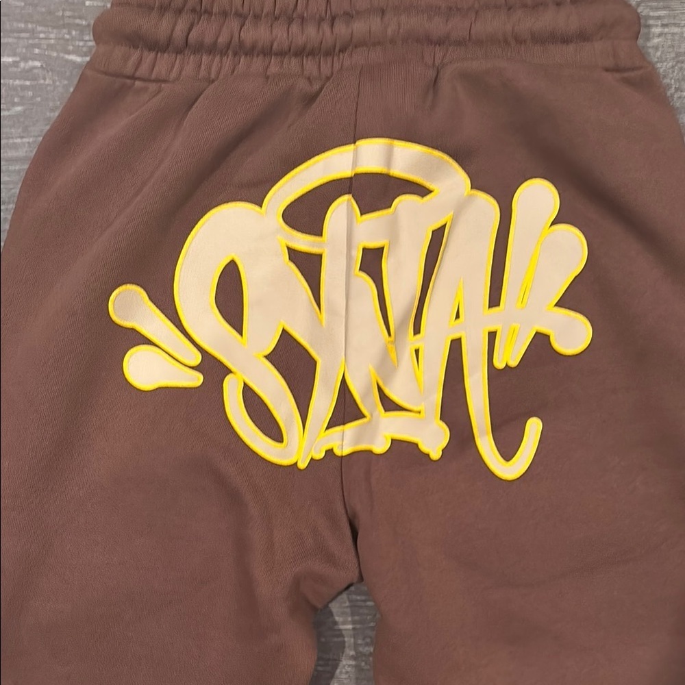Suma Brown Jogger Pants With Drawstring - image 6